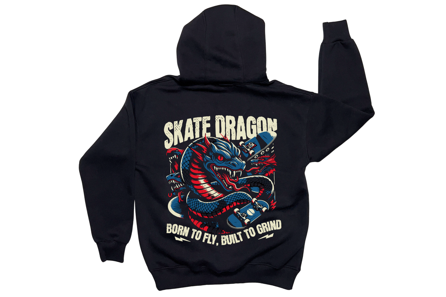 Skate Dragon Hoodie