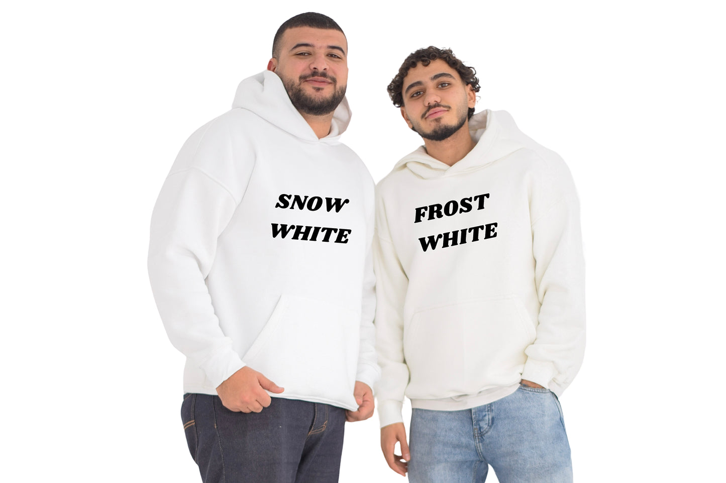 Frost White Over-Sized Hoodie