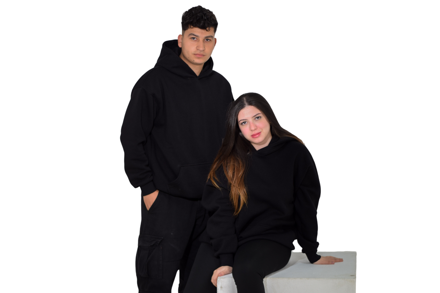 Black Over-Sized Hoodie