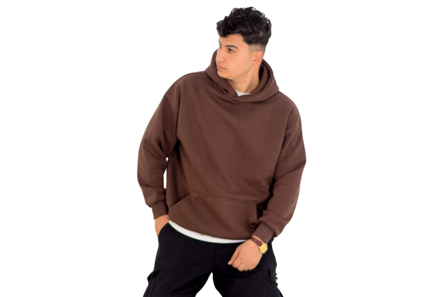 Mocha Over-Sized Hoodie