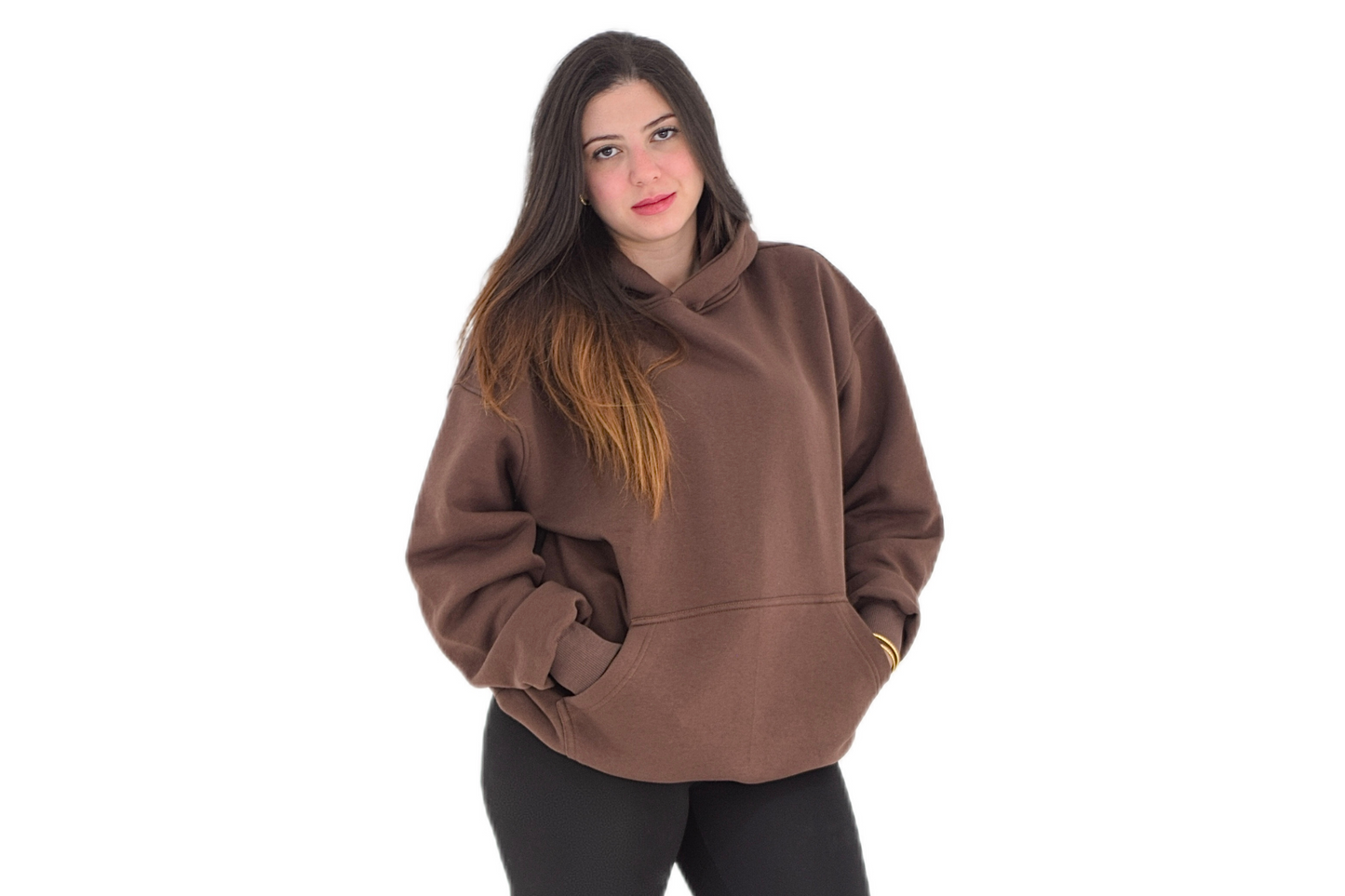 Mocha Over-Sized Hoodie