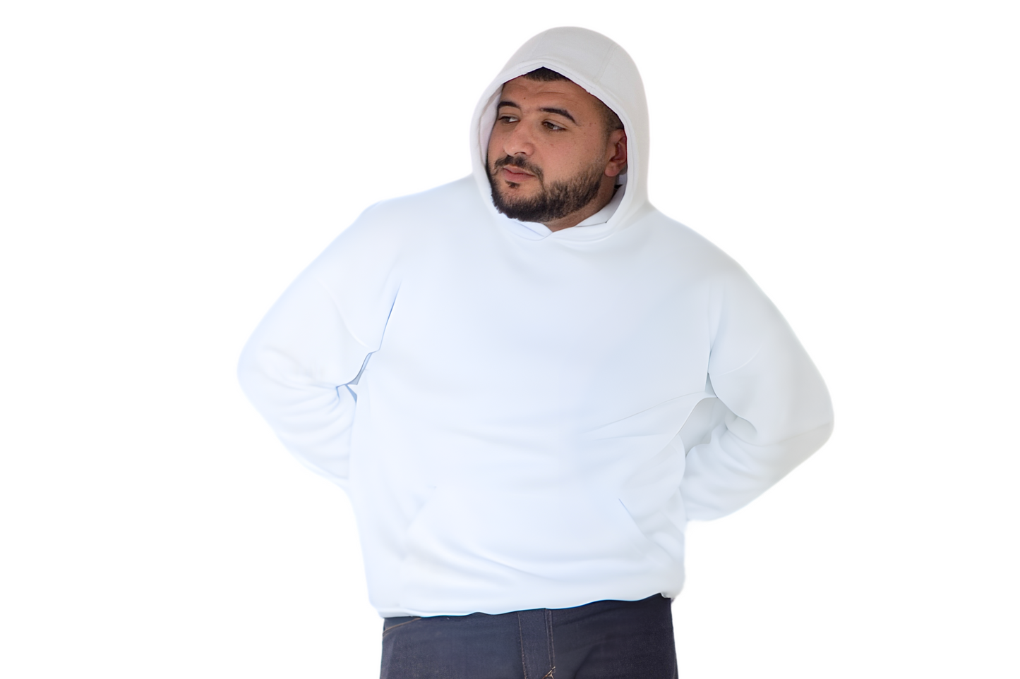 Snow White Over-Sized Hoodie